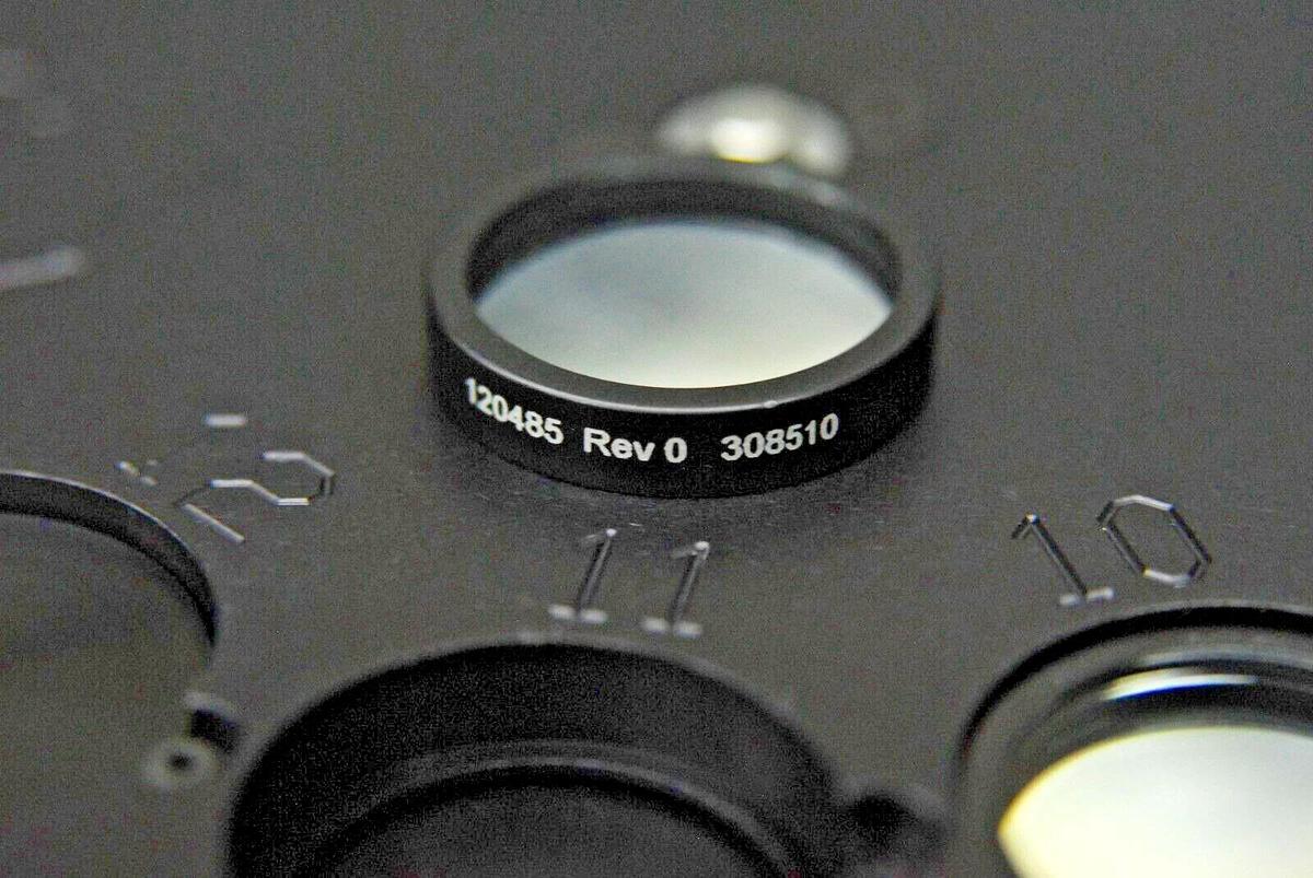 Used FW 007-50-25 12-Position Motorized Filter Wheel W/ 10 Filters - Ivis Lumina II