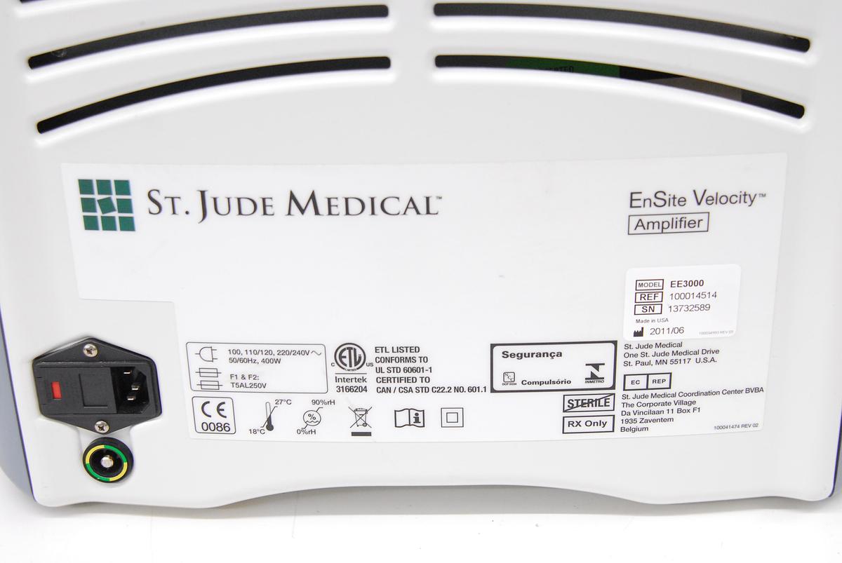 Used St. Jude Medical EnSite Velocity Amplifier EE3000