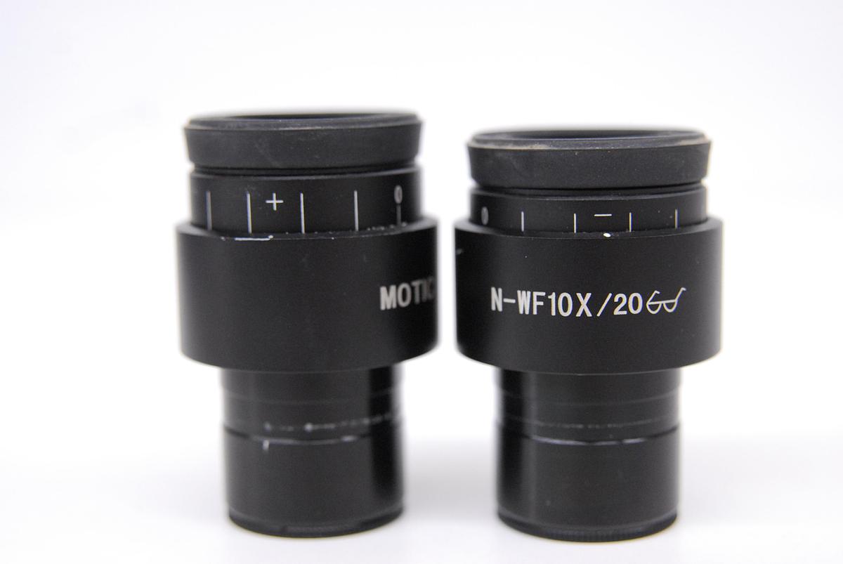 Used Motic N-WF 10X/20 Eyepiece Set (30MM)