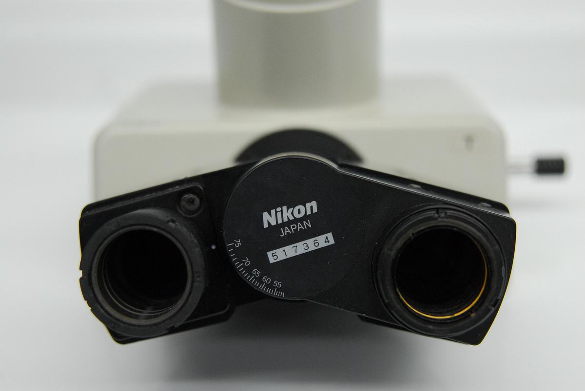Used Nikon T Trinocular Microscope Head (Labophot, Optiphot)