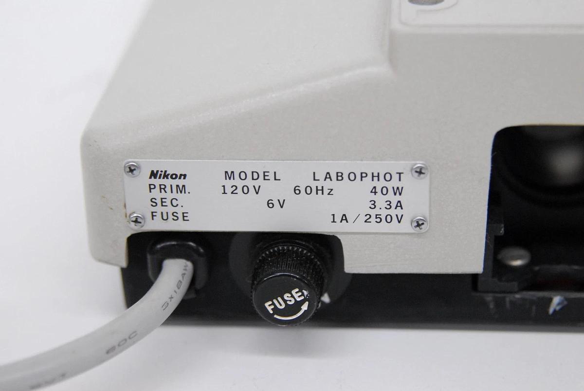 Used Nikon Labophot Illumination Control Stand Base