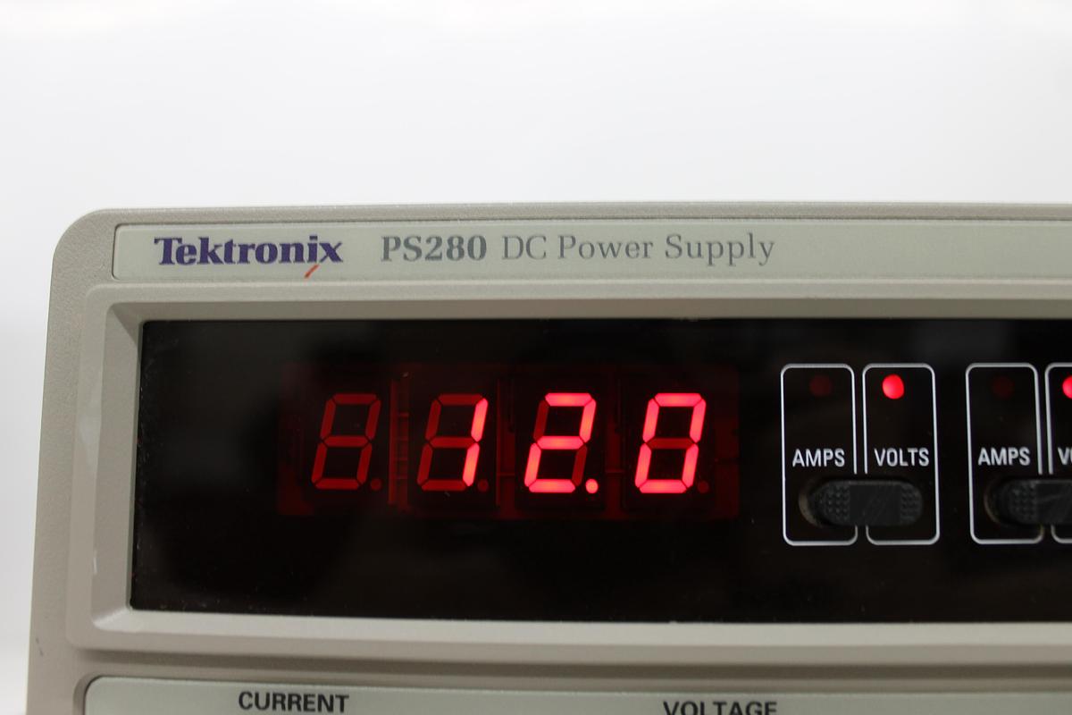 Used Tektronix PS280 DC Power Supply 300W 386VA 50-60Hz