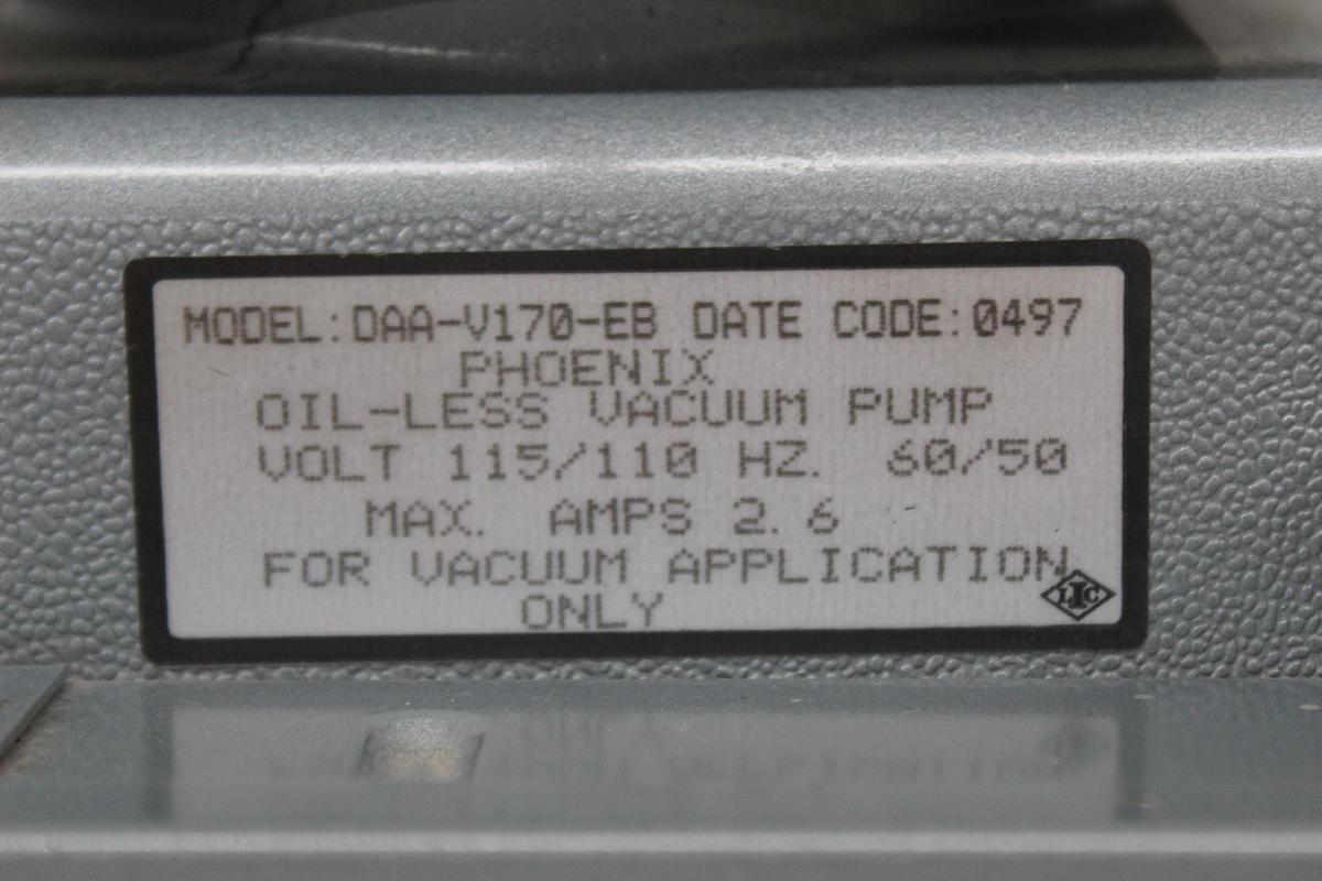 Used Phoenix DAA-V170-EB Oil-Less Vacuum Pump