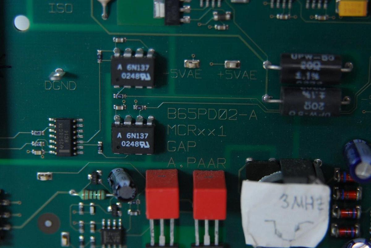 Used Anton Paar B65PD02-A 13056261 MCRxx1 GAP Board (MCR 501)