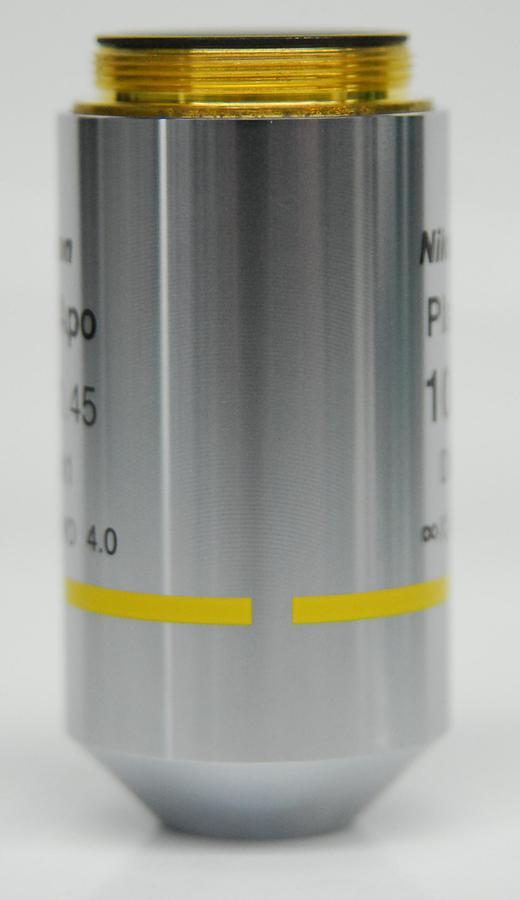 Used Nikon Plan Apo 10x/0.45 DIC N1 ∞/0.17 WD 4.0 Microscope Objective