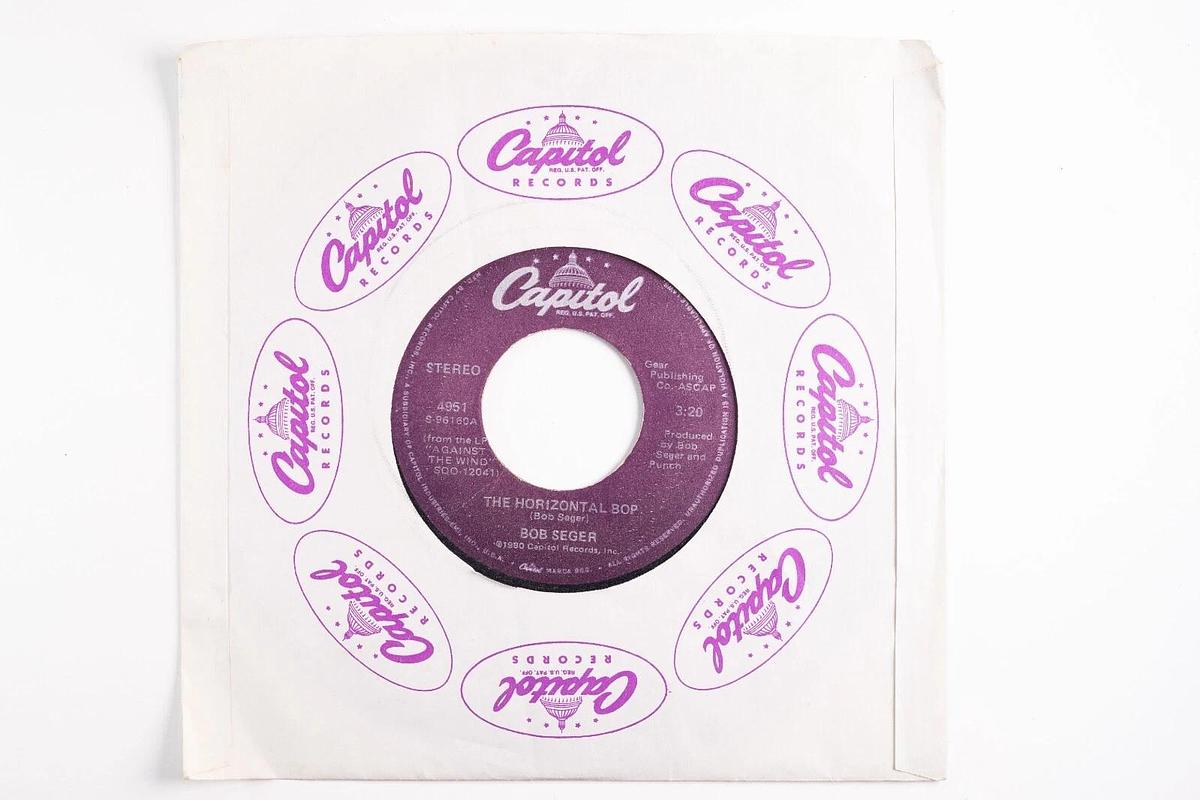 Used Bob Seger The Horizontal Bop, Her Strut 45 Record