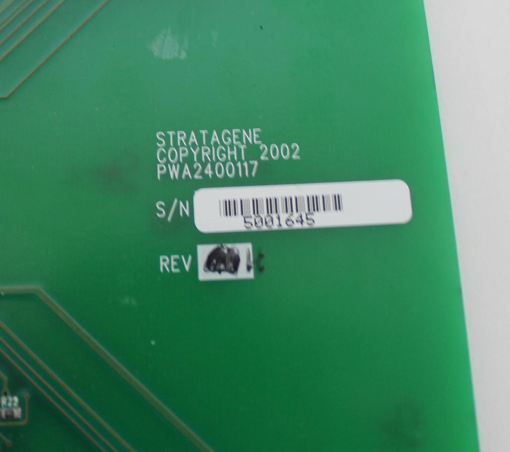 Used Stratagene 2100287 Power Board (Mx3000 PCR System)