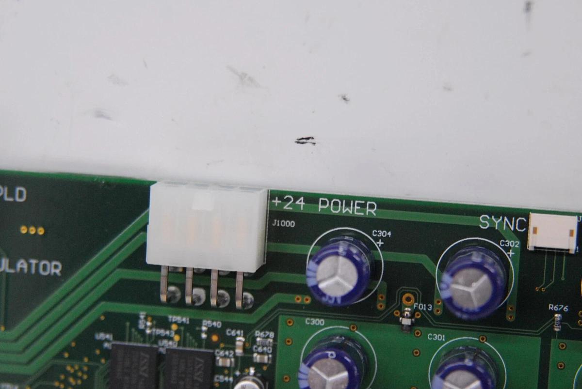 Used Vision BioSystems PCI 4 Axis Stepper Control Card 37.5501.110 W/ Attached Cables