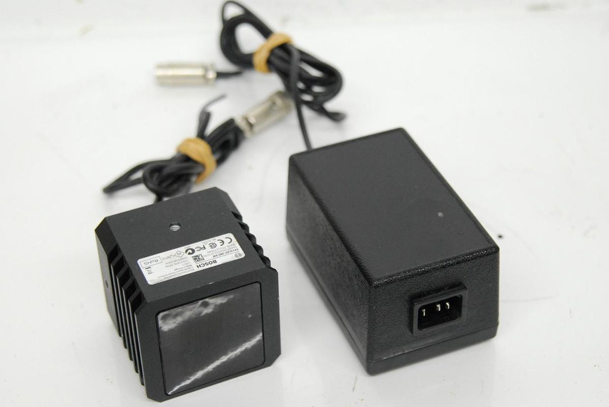 Used Bosch EX12LED-3BD-8W 3D Diffuser Infrared Illuminator W/ TIMS24-02M Power Supply