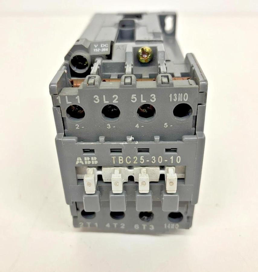 Used ABB 152-264V DC Activated Contactor TBC25-30-10