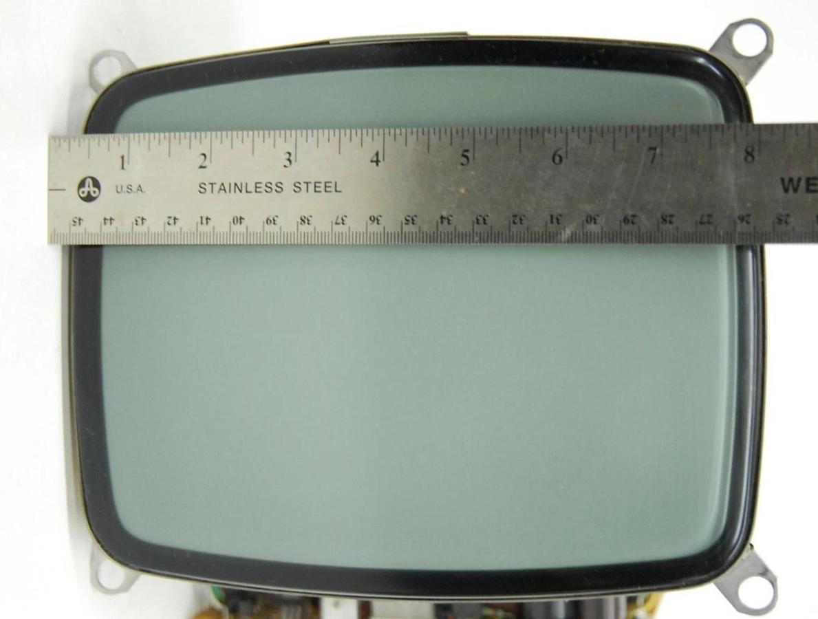 Used Toshiba E2733B4-HT 9" CRT W/ Sanwa PM3112D-1 Board (Wallac 1480 Wizard 3)