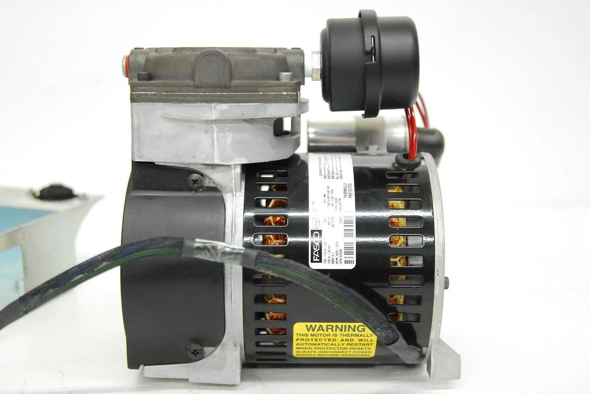 Used GAST 74R135-P101-H200X 100-115V Air Compressor - BD FACSAria II Fluidics Cart