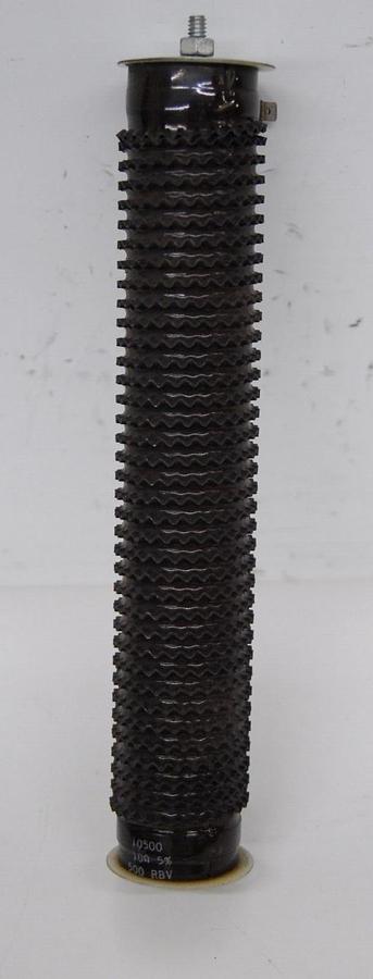 Used 10500 10 ohm 500 RBV Wire Wound Resistor