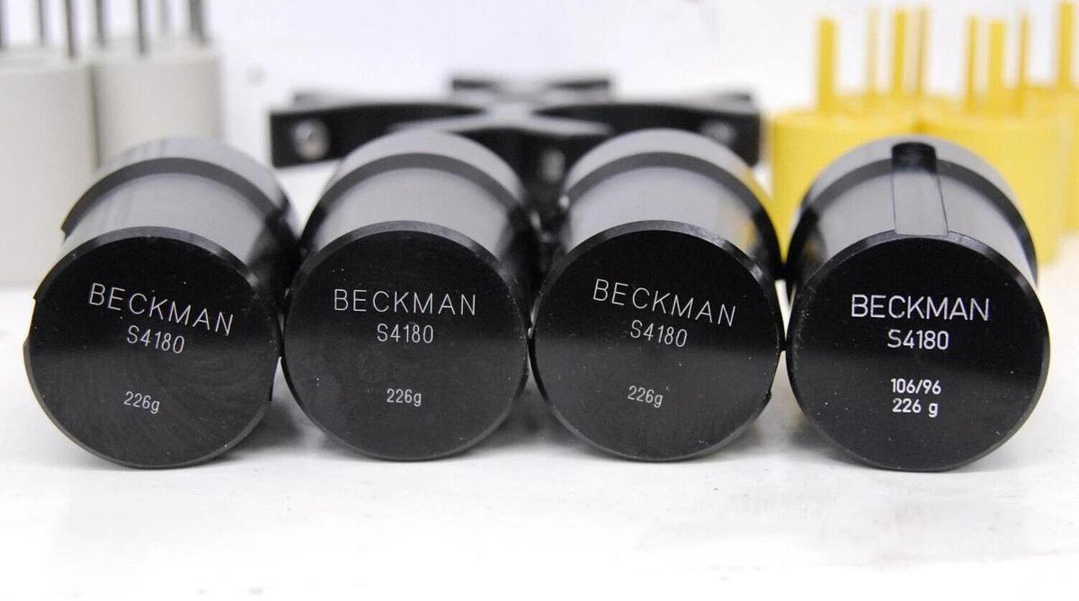 Used Beckman S4180 Swing Bucket Rotor W/ Buckets, Inserts 361230, 361234, 361222