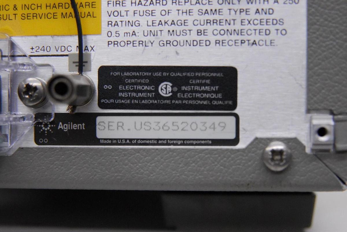 Used Agilent 6028A Autoranging DC Power Supply 0-60V 0-10A 200W