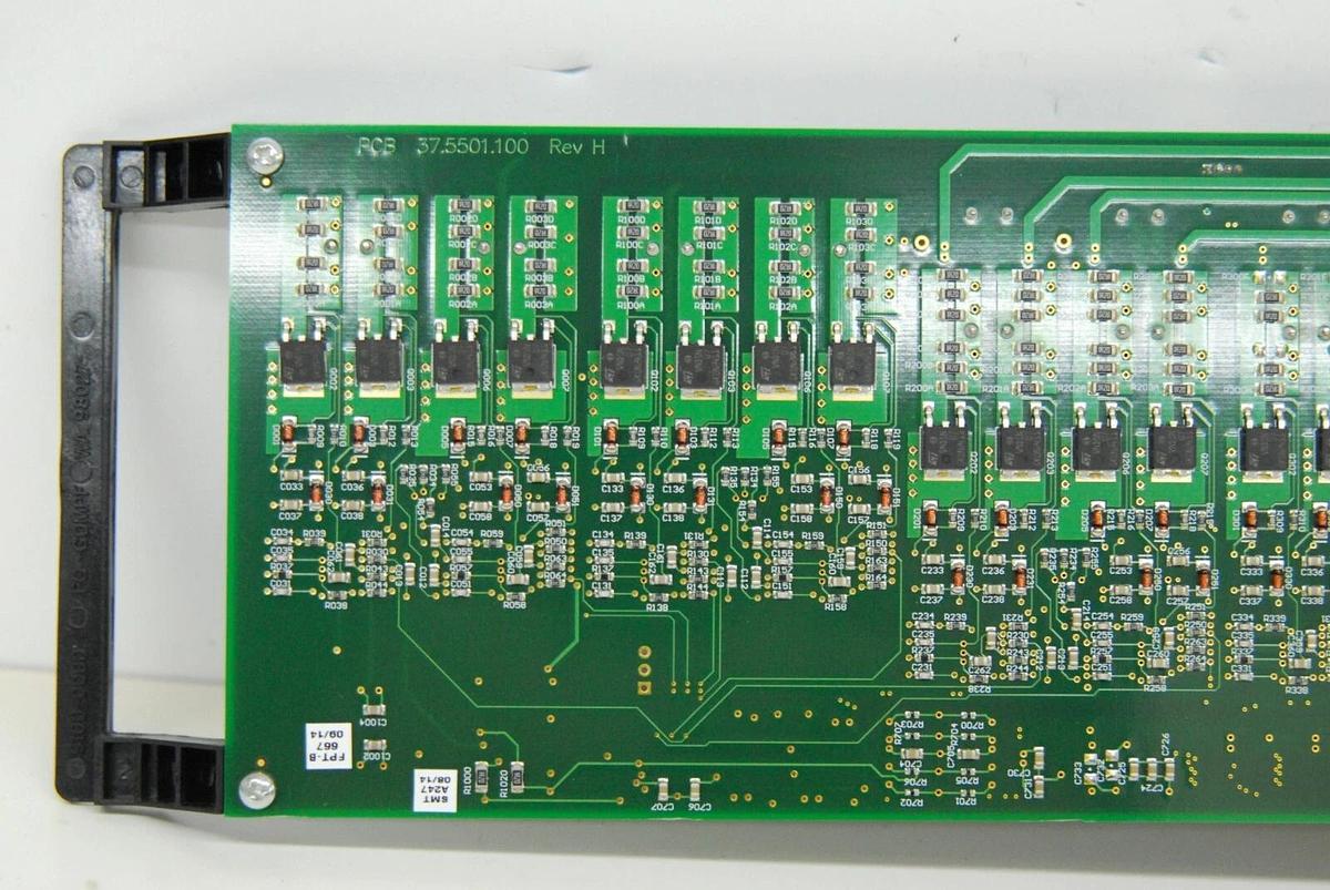 Used Vision BioSystems PCI 4 Axis Stepper Control Card 37.5501.110 W/ Attached Cables
