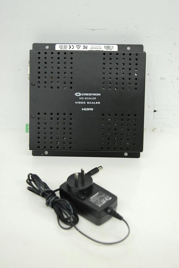 Used Crestron HD-SCALER 6504182 High-Definition Video Scaler W/ Power Adapter