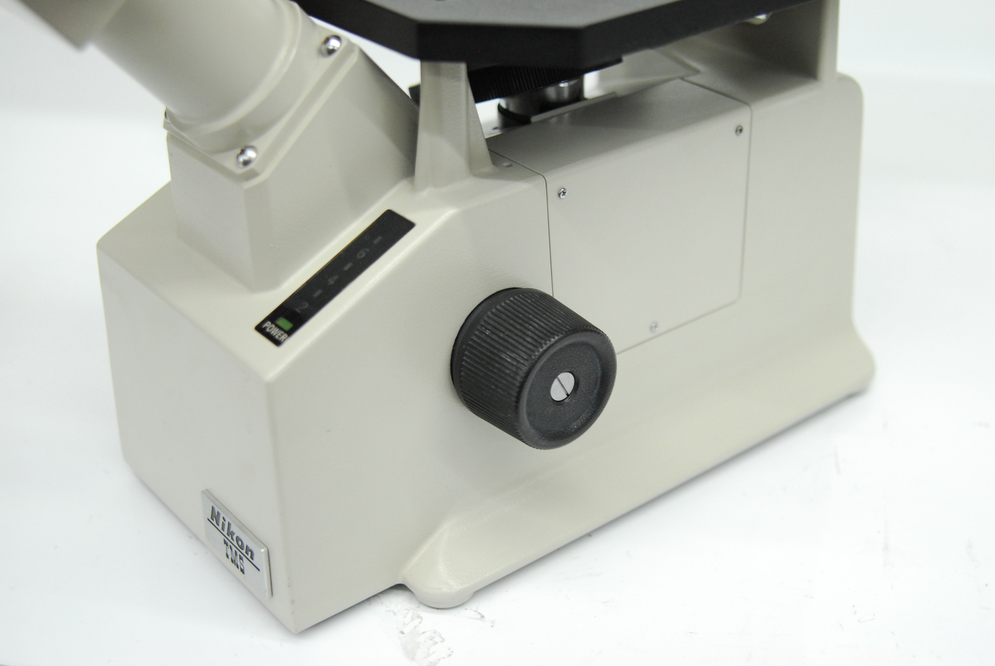 Used Nikon TMS-F Inverted Trinocular Microscope w/ Ph1 Ph2 4x 10x 40x Objectives