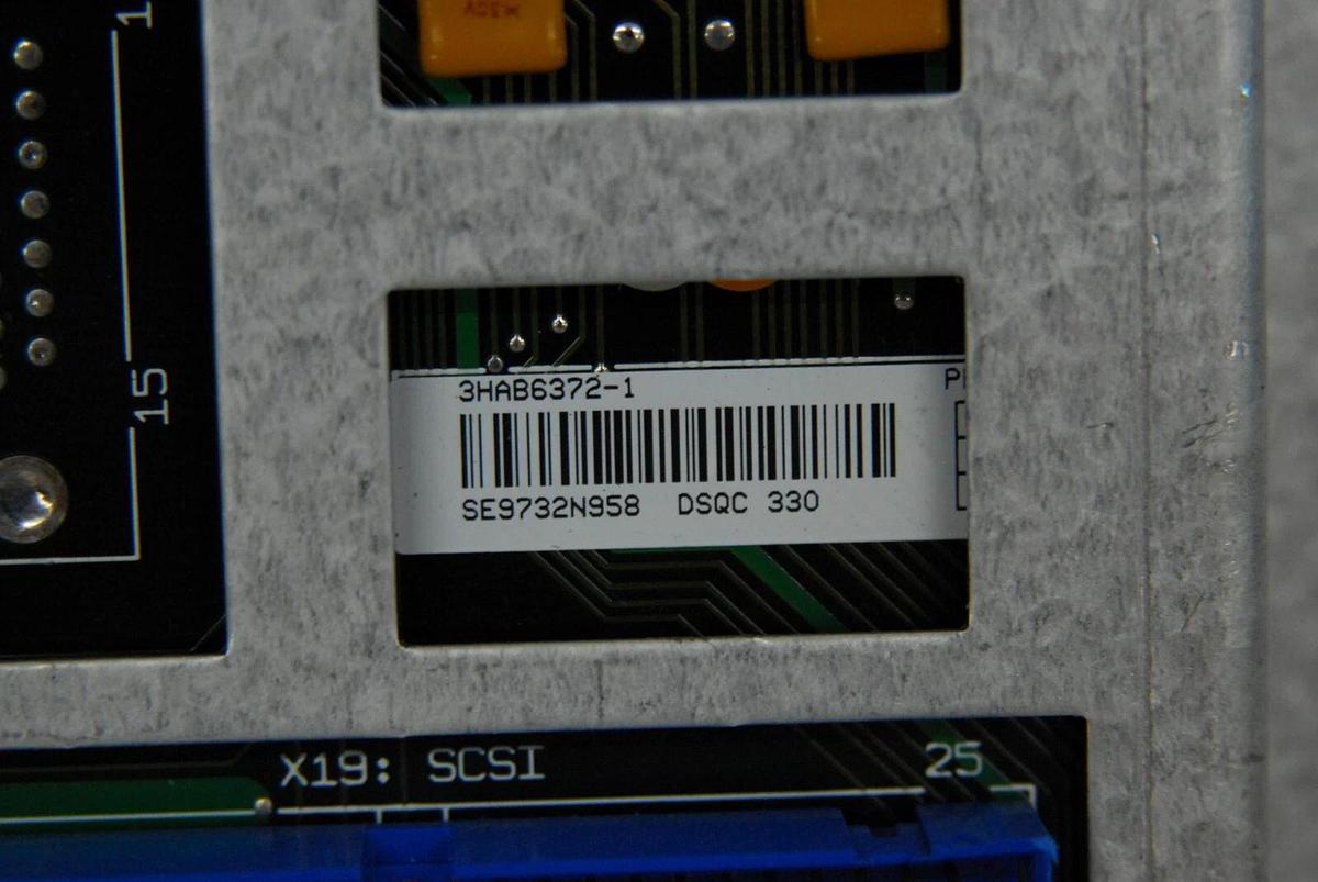 Used ABB 3HAB6372-1 DSQC 330 Controller Backplane