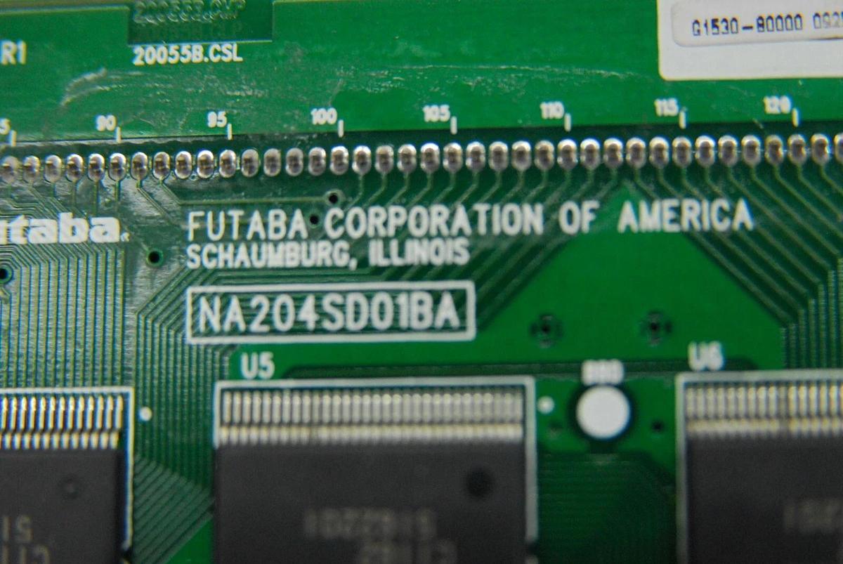 Used Agilent G1530-80000 NA204SD01BA Screen W/ G1575-40100 Keypad (6890N G1540N GC)