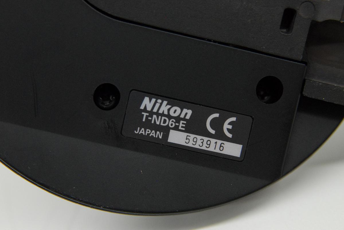 Used Nikon T-ND6-E Microscope Motorized DIC Sextuple Nosepiece (TE2000) - Read Description