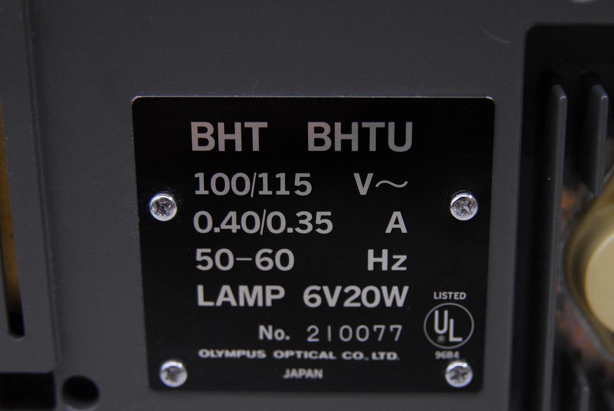 Used Olympus BH-2 BHT BHTU Microscope Base