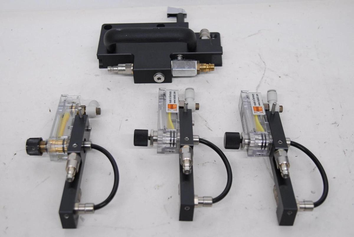 Used Anton Paar Rear Handle/Regulator/Valve Assembly (MCR 501)