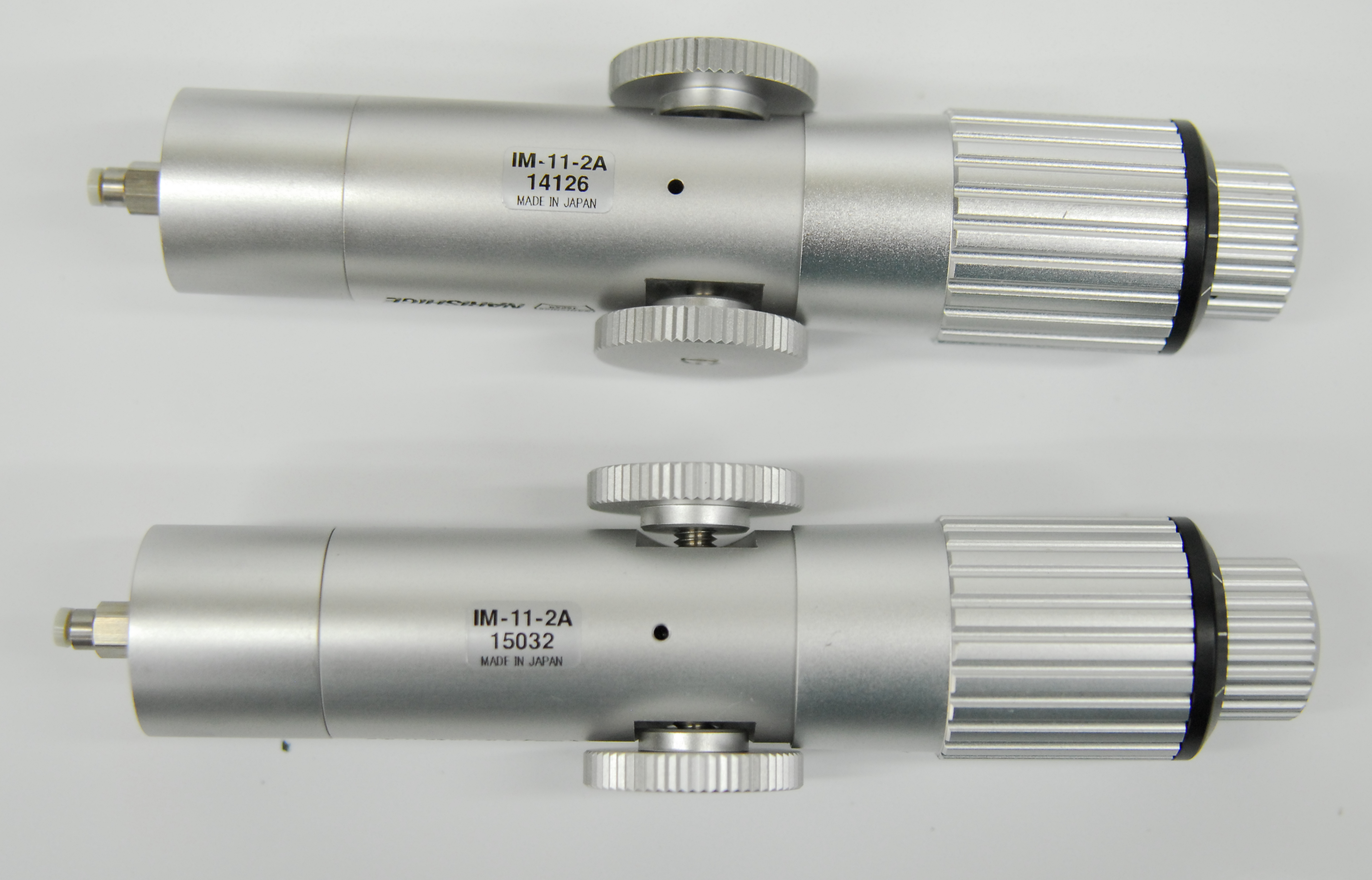 Used Narishige IM-11-2A Pneumatic Microinjectors w/ HI-9 Holders Magnetic Bases - Lot of 2