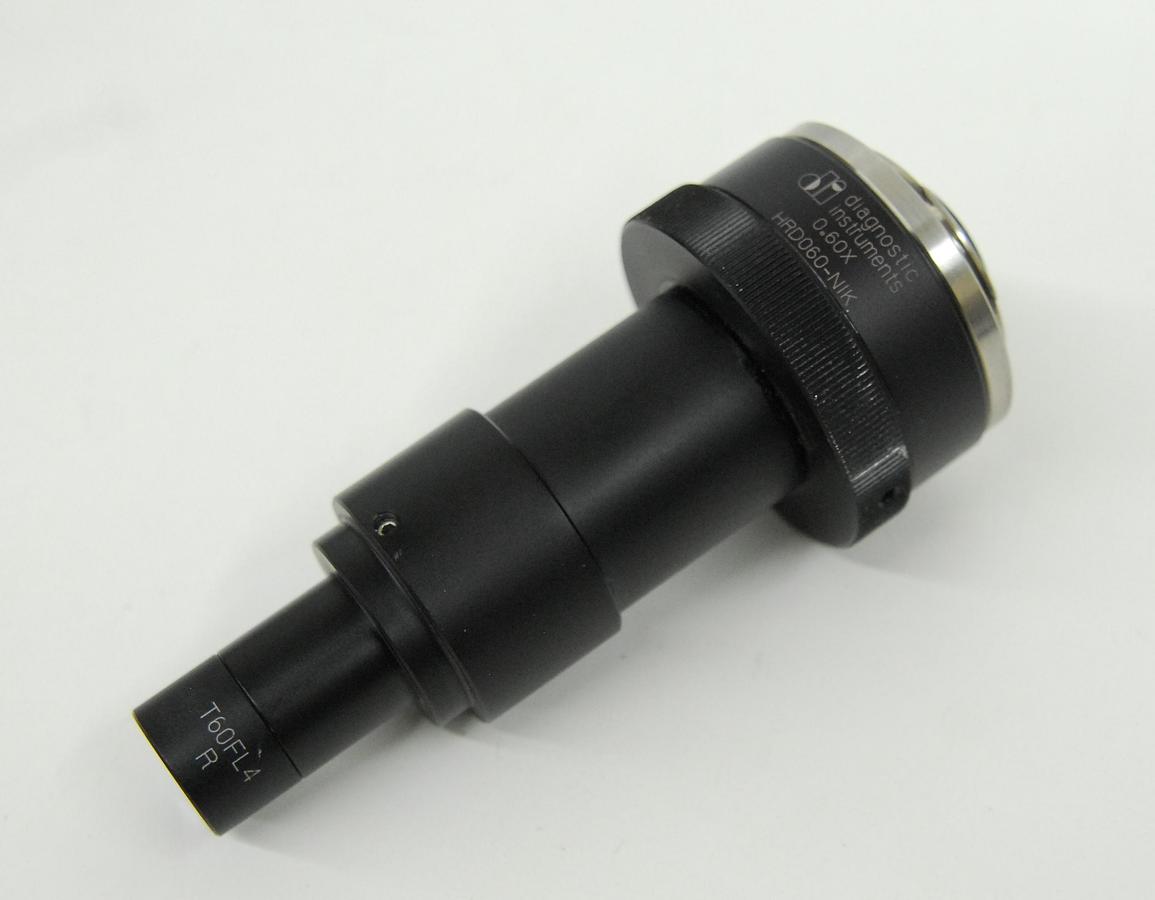 Used Diagnostic instruments HRD060-NIK 0.60x F-Mount Microscope Camera Adapter (23mm)