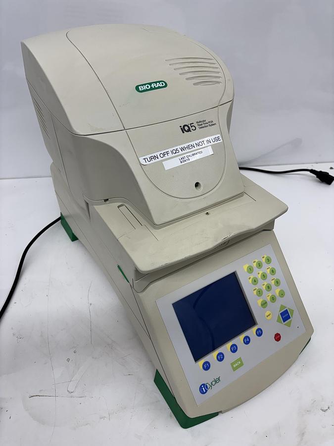 Used Bio Rad iCycler Thermal Cycler w/ iQ 5 Optical Module