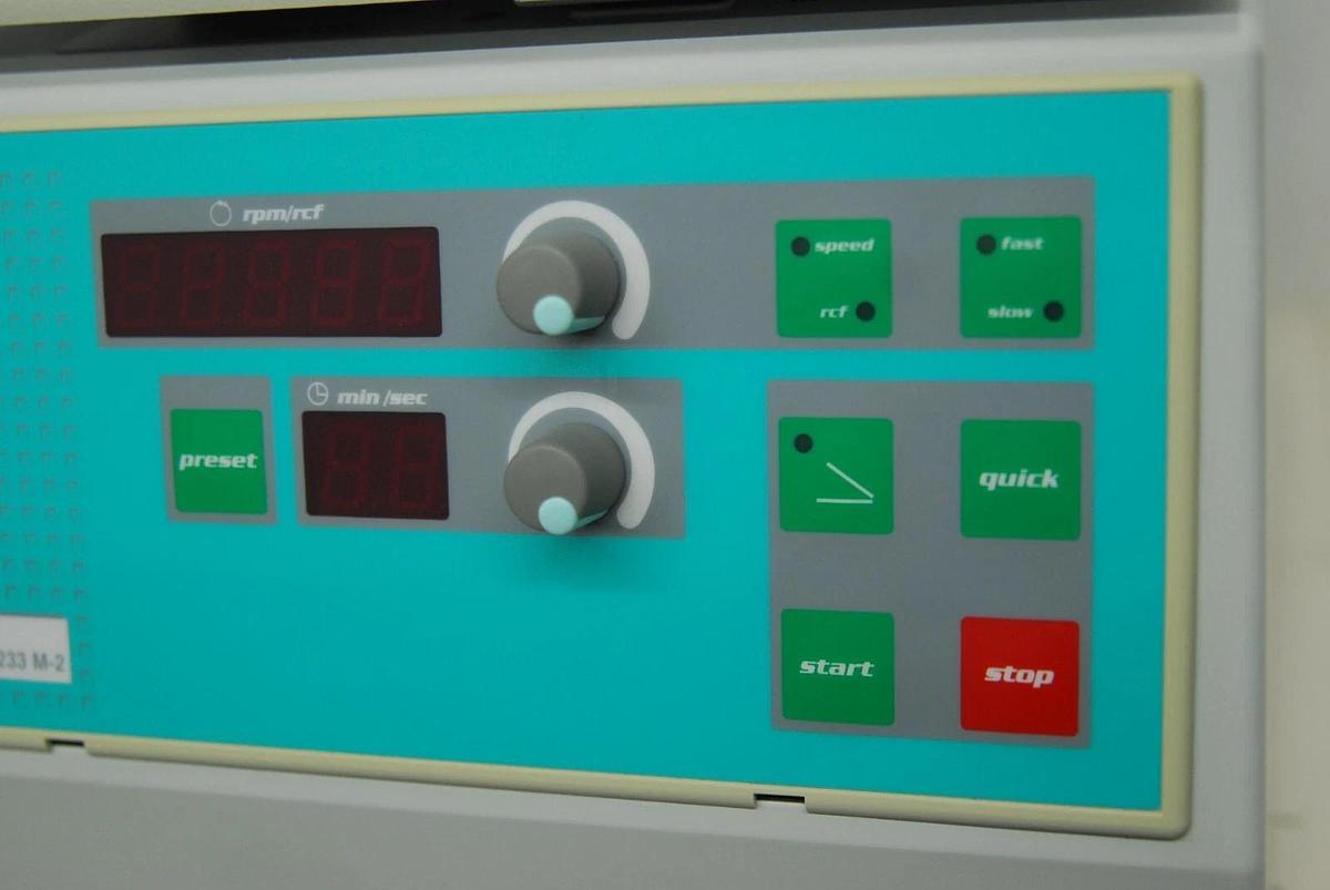 Used Labnet Hermle Z233 M-2 High Speed Microcentrifuge W/ 44 Slot Rotor - TESTED