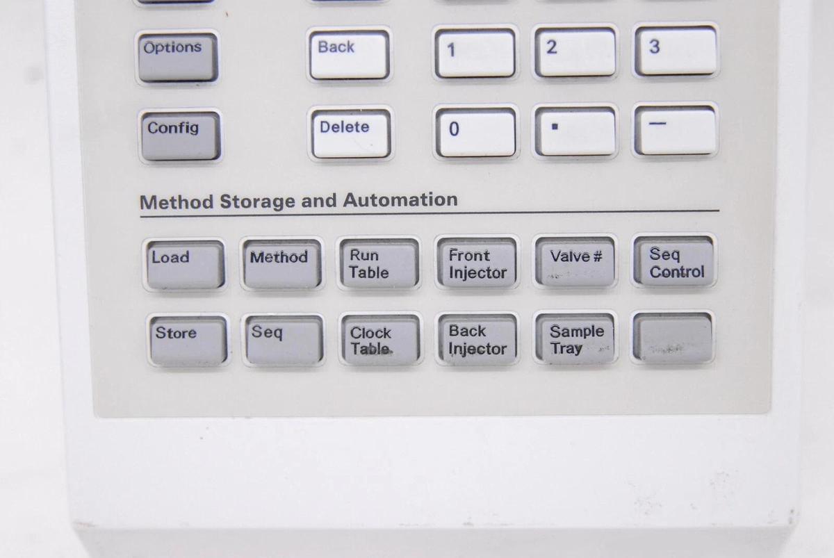Used Agilent G1530-80000 NA204SD01BA Screen W/ G1575-40100 Keypad (6890N G1540N GC)