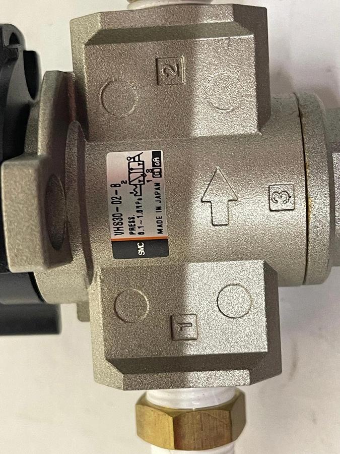 Used SMC VHS30-02-B Single Action Relief Valve