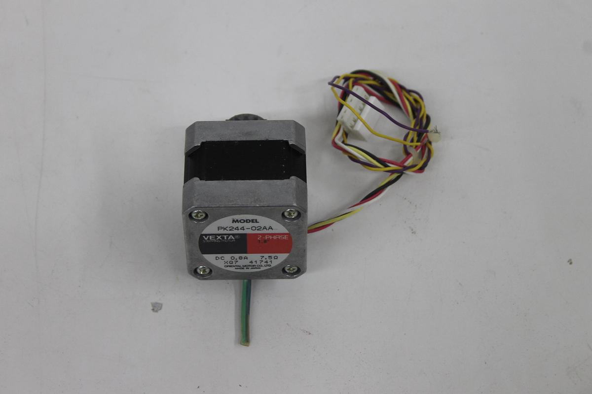 Used Oriental Motors Vexta PX244-02AA Stepping Motor LOT OF 2