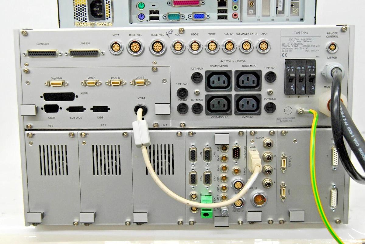 Used Zeiss LSM510 Laser Module - 1298-270 ECU-LSM 5 LIVE W/ PC (W/ Cards, No HDD)