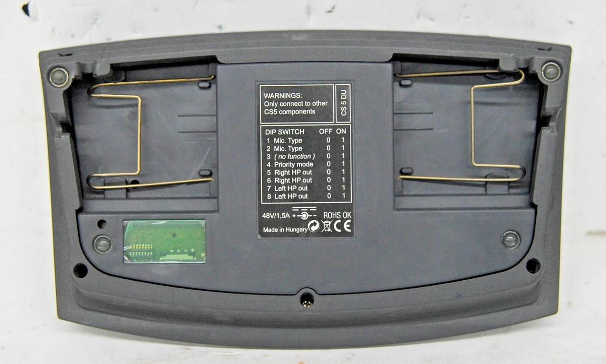 Used AKG CS5 DU Conference Delegate Base Unit - Read Description