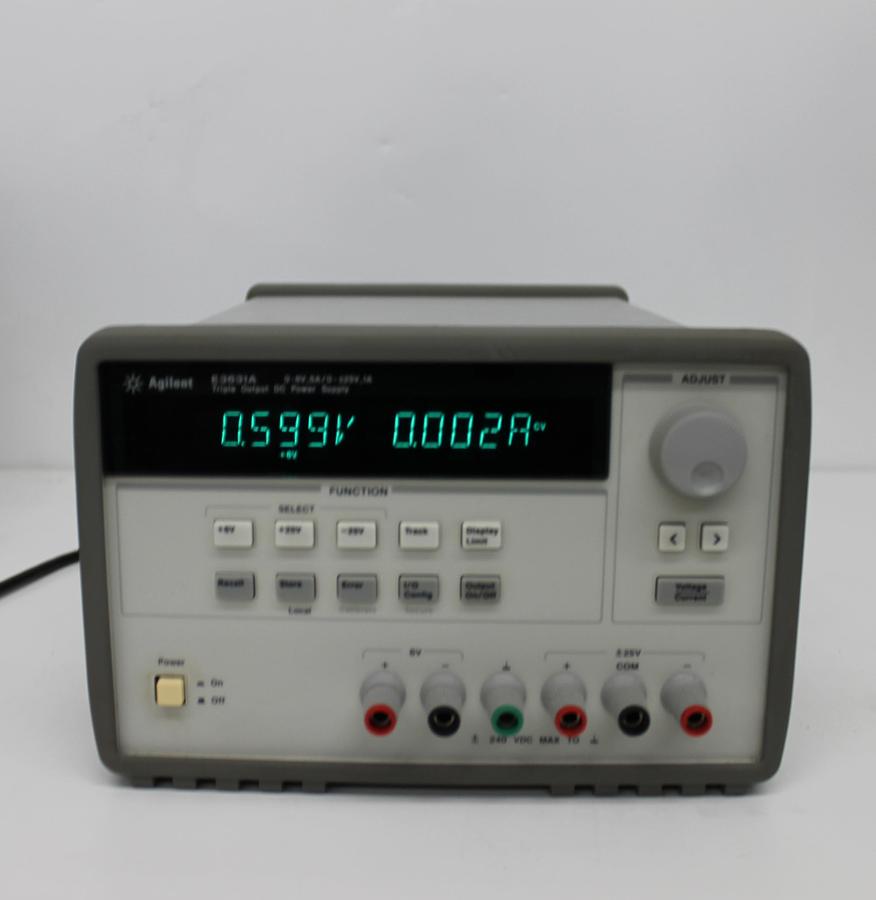 Used Agilent E3631A Triple Output Power Supply ±25V