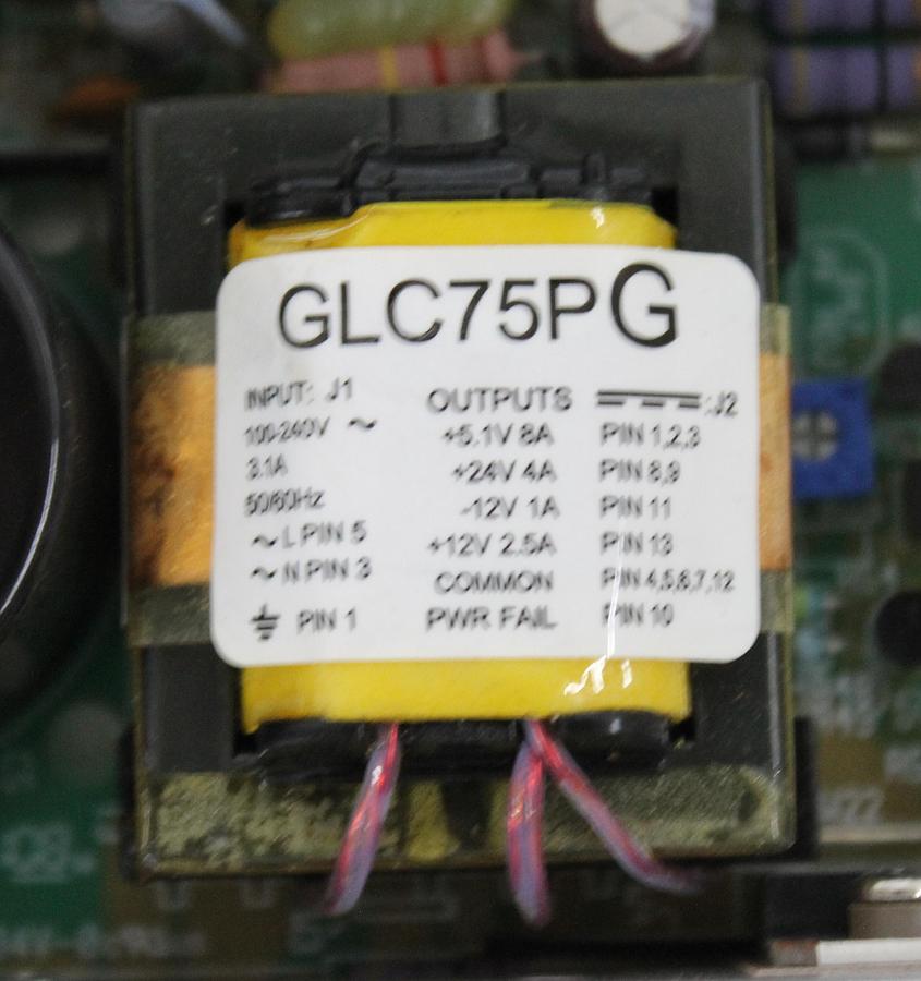 Used Condor GLC75PG 100-240V 3.1A DC Power Supply