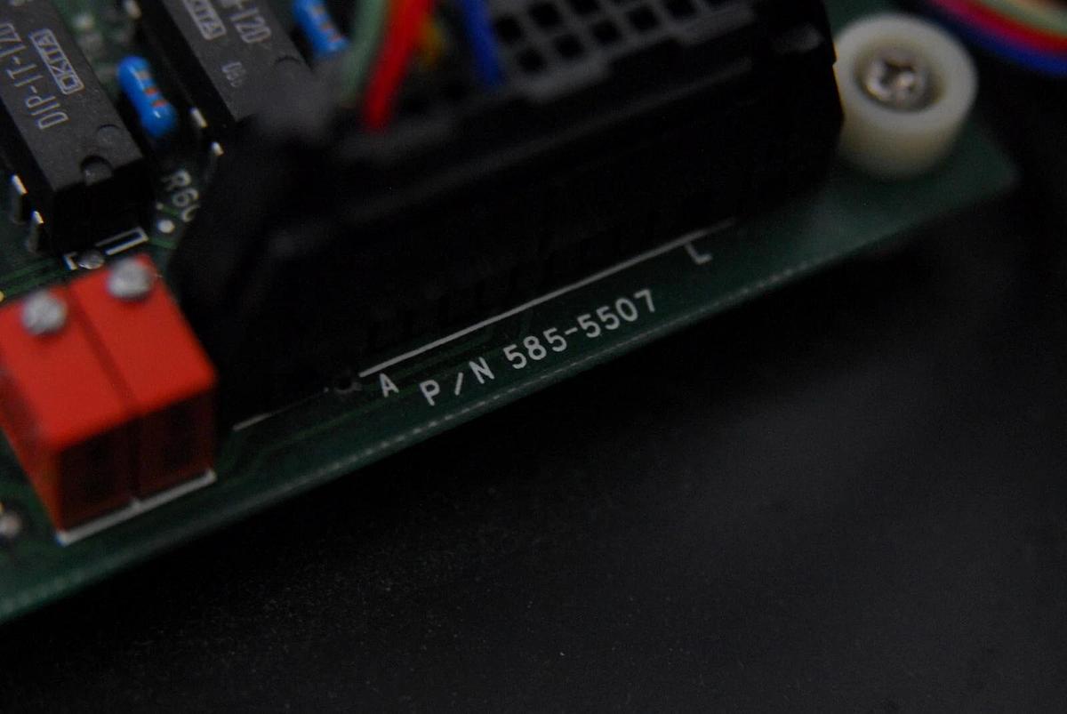 Used Hitachi SEM TrackBall Control Panel 585-5525 W/ Attached Control Boards