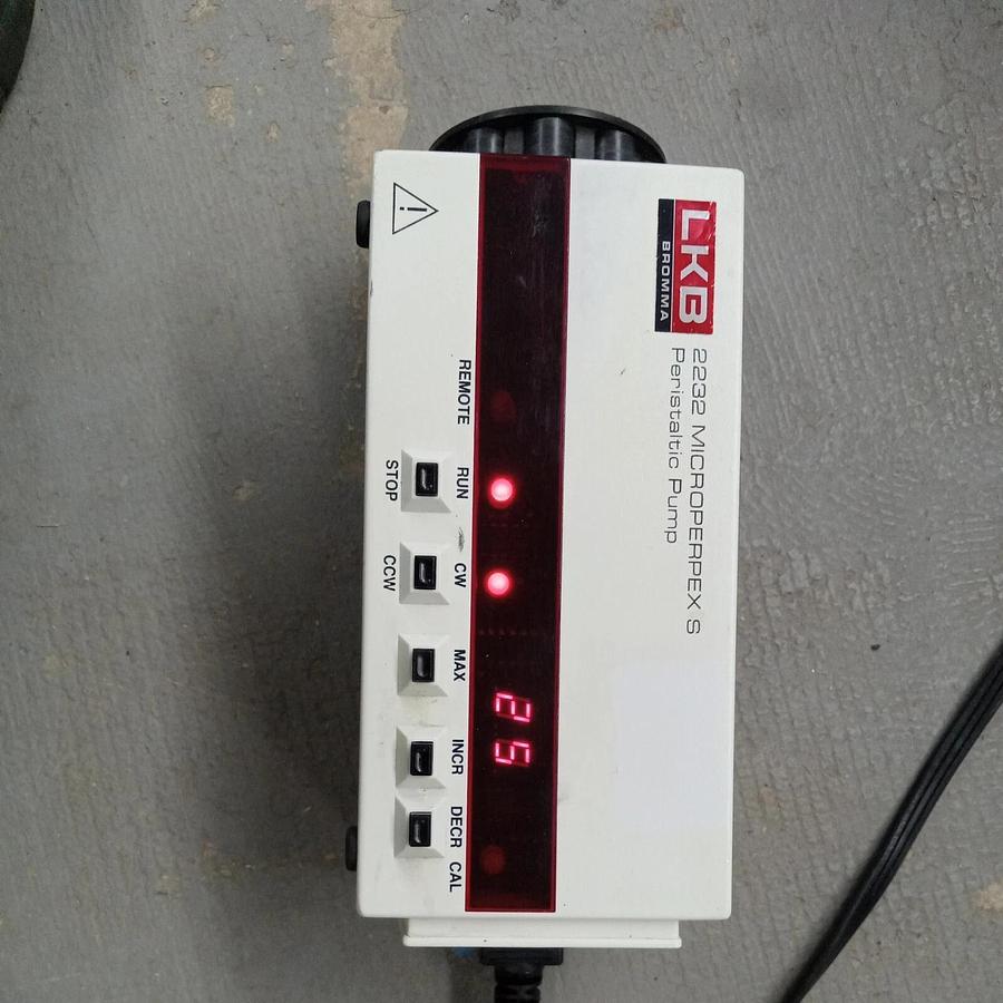 Used LKB Bromma 2232 Microperpex S Peristaltic Pump 90-01-1880