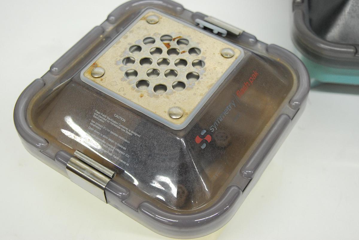 Used Symmetry Medical 9020 Sterilization Container System - Lot of 2