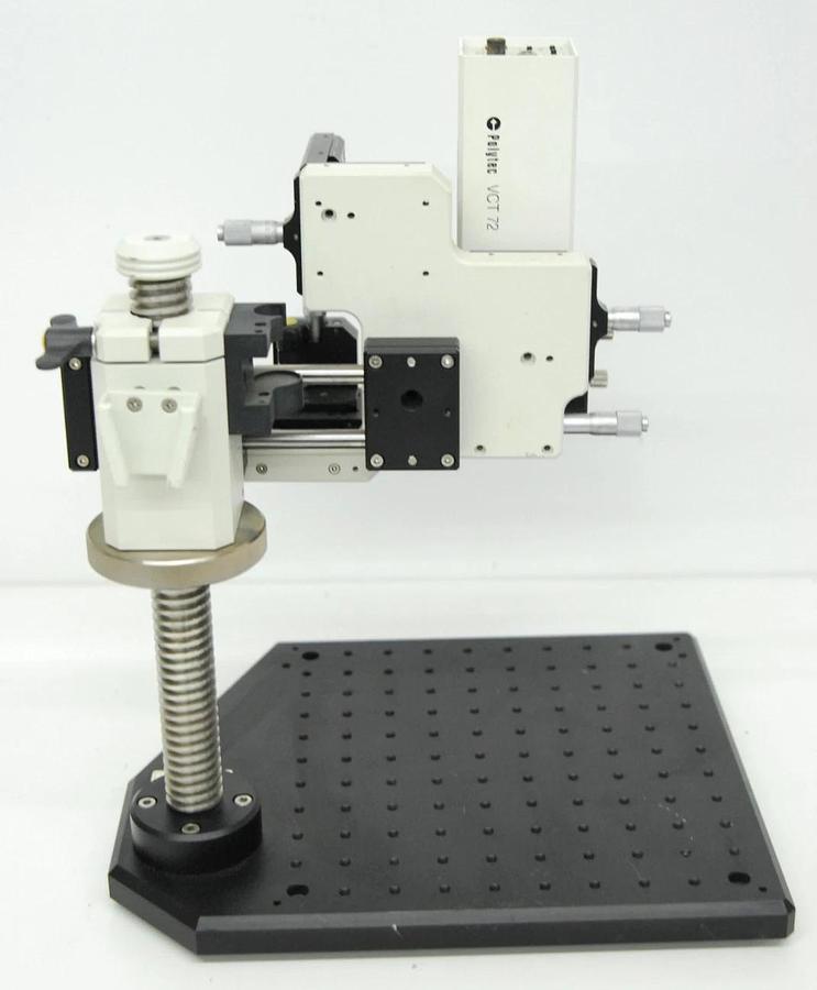Used Polytec OFV-T031-NZ OFV-T-030 OFV-T-031 Vibrometer Stand W/ VCT-072 Camera