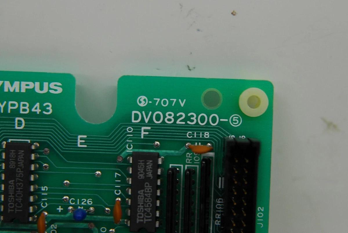 Used Olympus UYPB43 DV082300-5 Board (From Vanox AHBS3)