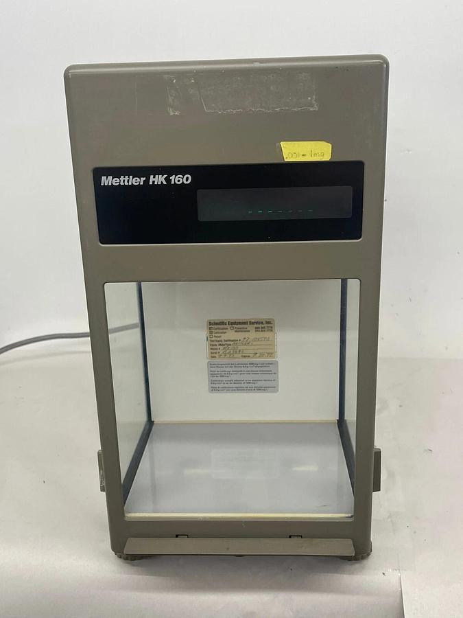 Used Mettler HK 160 Electronic Analytical Balance