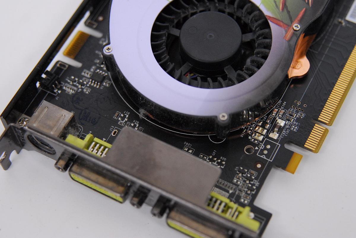 Used XFX GeForce 9600 GT K8A100527 512MB DDR3 Graphics Card - GE Voluson E8
