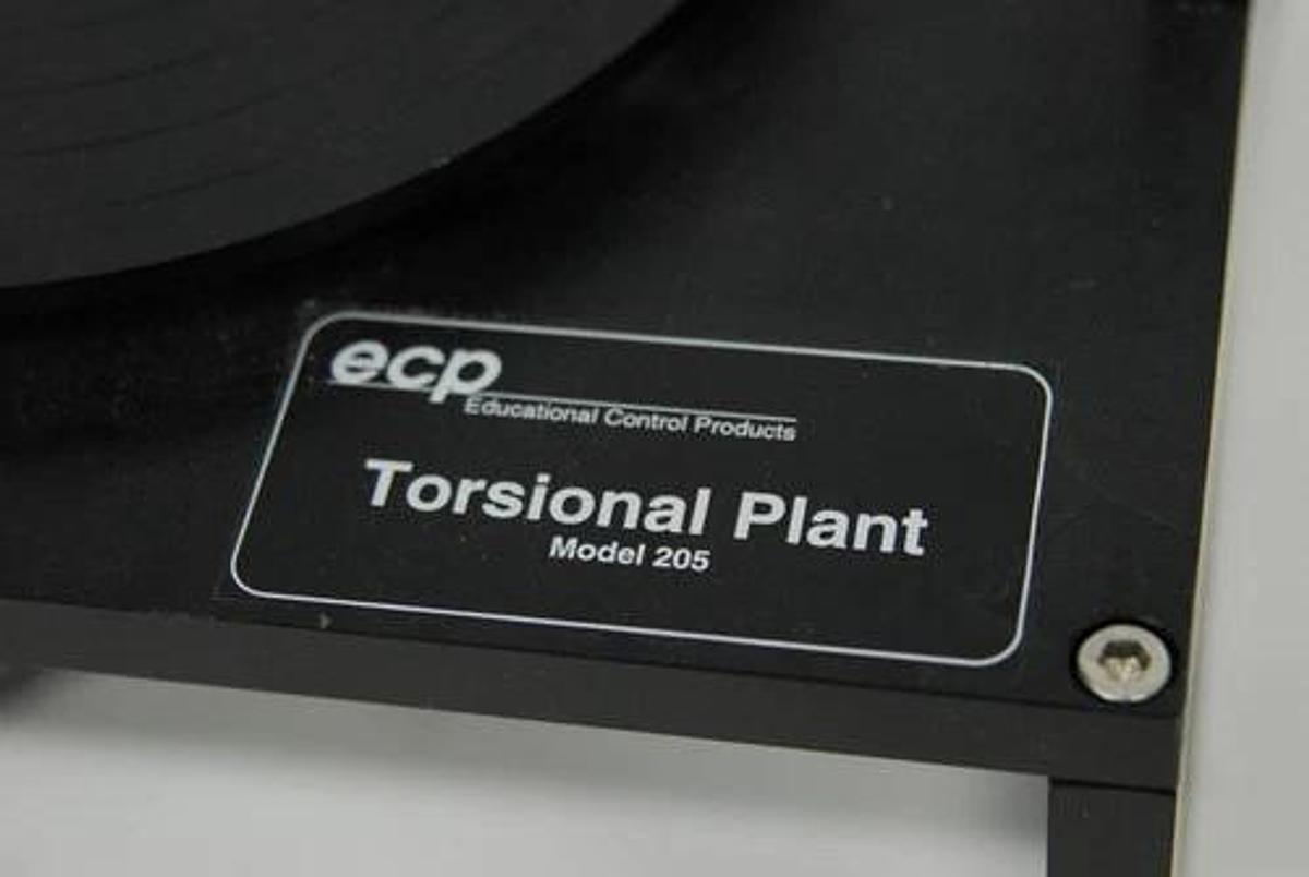 Used ECP Educational Control Products 205 Torsional Plant