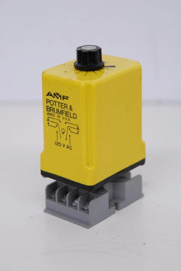 Used AMF Potter & Brumfield CDB38-70003 Time Delay W/ Socket - TESTED