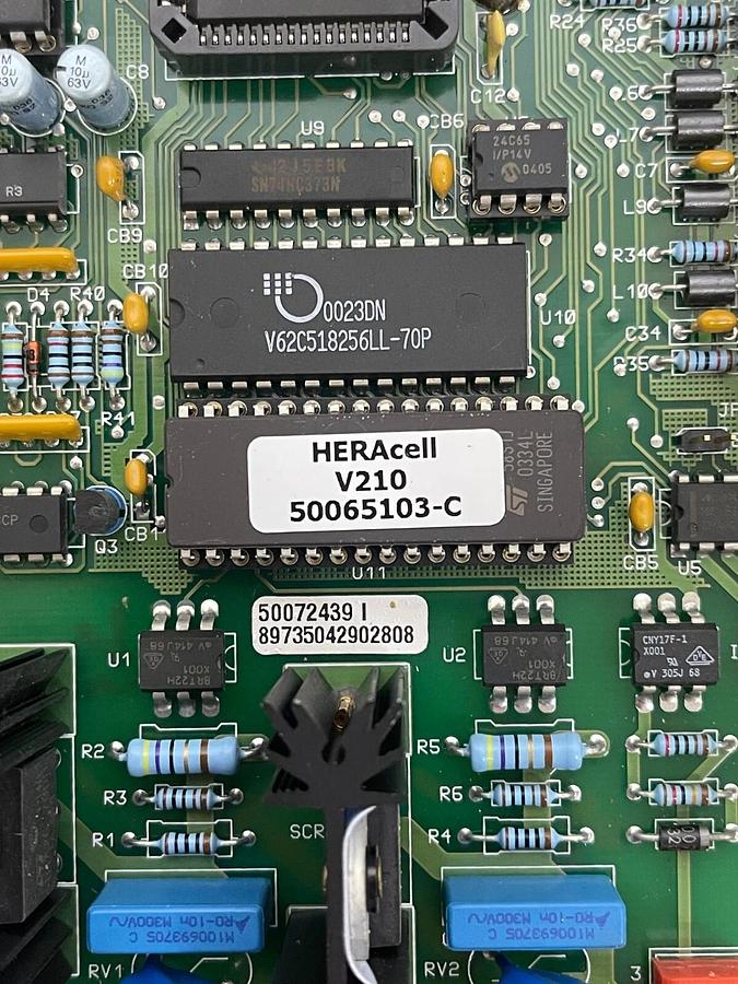 Used VOGT Electronic 50072439 Main Board (Kendro HERacell 150 Incubator)