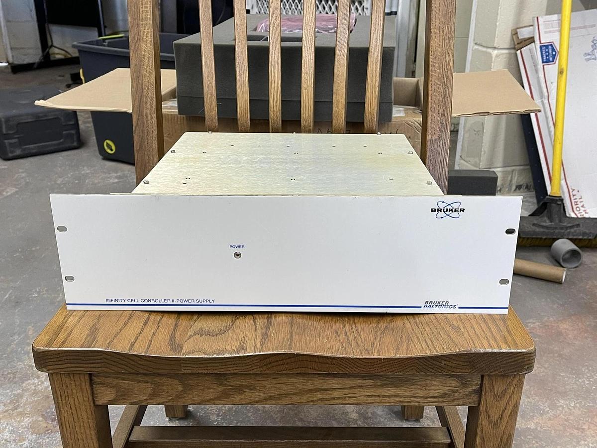 Used Bruker Infinity Cell Controller II A5712 W/ A6061 Power Supply, Monitor A6063