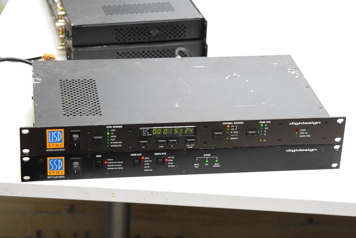 Used Digidesign Lot ADAT Bridge 24 x2, SSD Sync SMPTE, USD Universal Sync
